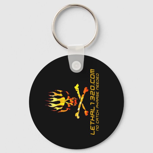 LETHAL1320 Keychain (Front)