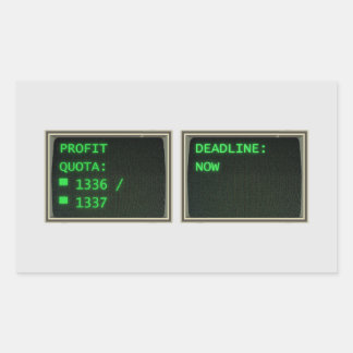 Lethal Company (Unofficial) - Profit Quota Sticker