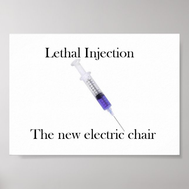Lethal Injection Poster (Front)