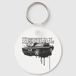 Lethal Muscle Car Key Ring