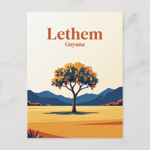 Lethem Guyana Postcard
