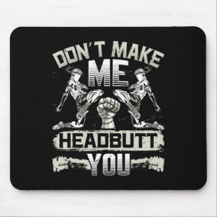 Lethwei Self Defence Headbutt Martial Arts Burmese Mouse Pad