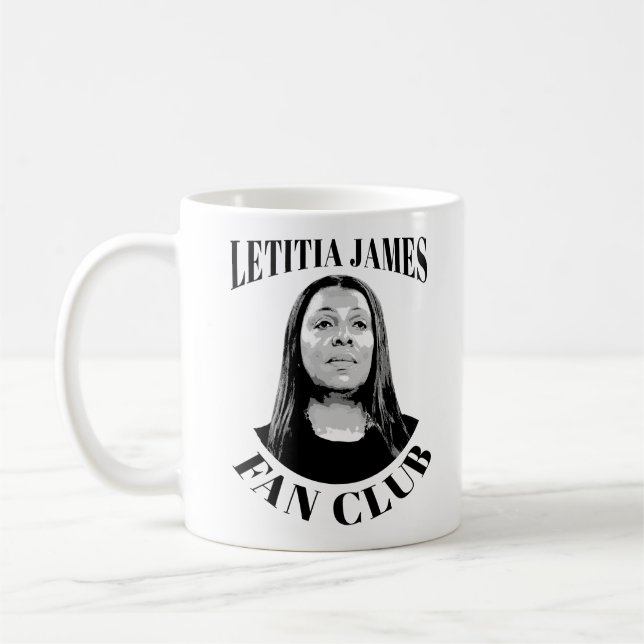 Letitia James Fan Club Coffee Mug (Left)