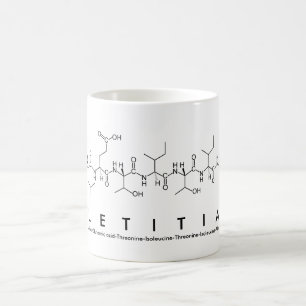 Letitia peptide name mug