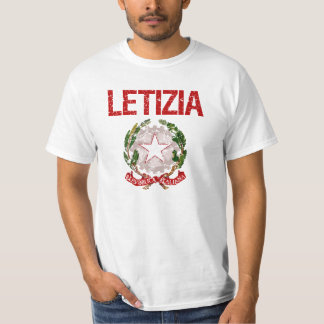 Letizia Italian Surname T-Shirt