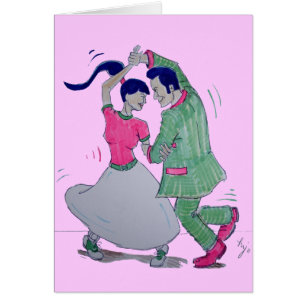 lets all do the twist swing dancers