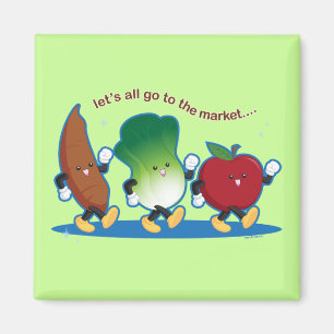 Let's All Go to the Market Magnet