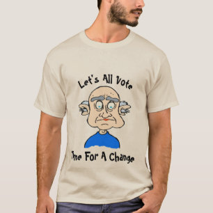 Let's All Voter, edit add text- T-Shirt