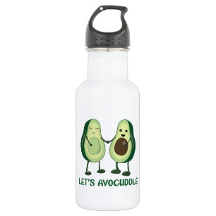 Let's Avocuddle - Funny Avocado Pun 532 Ml Water Bottle