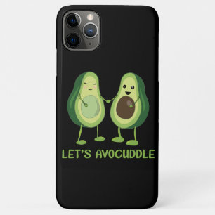 Let's Avocuddle - Funny Avocado Pun iPhone 11 Pro Max Case
