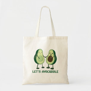 Let's Avocuddle - Funny Avocado Pun Tote Bag