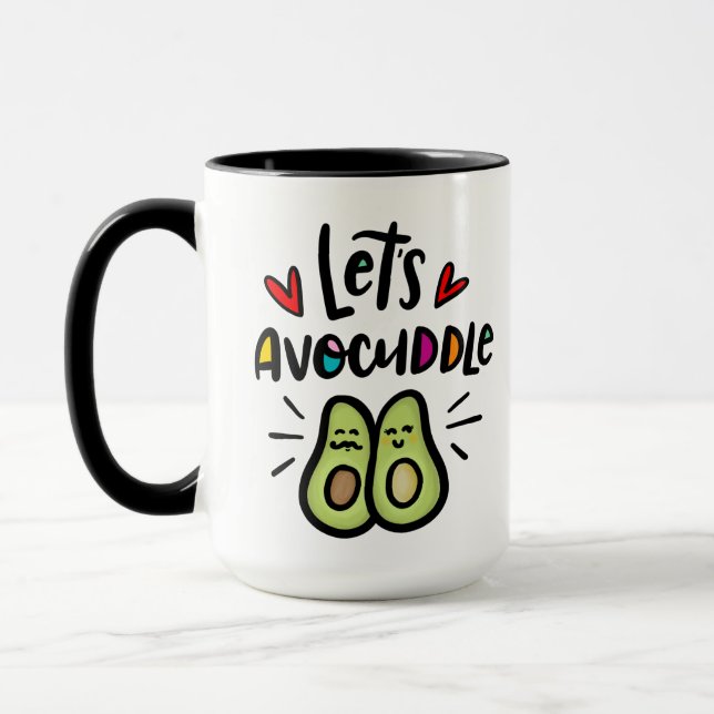 Let's Avocuddle Mug (Left)