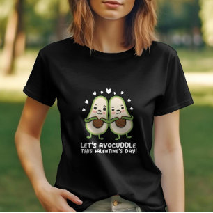 Lets Avocuddle this Valentines Day Cute Avocado  T-Shirt
