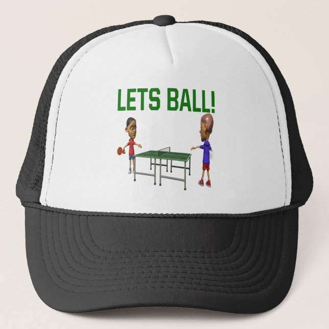 Lets Ball Trucker Hat (Front)