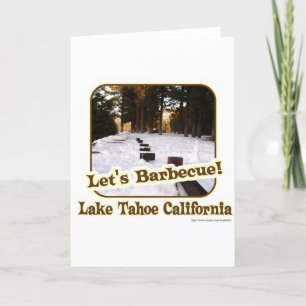 Let's BBQ at Tahoe Card