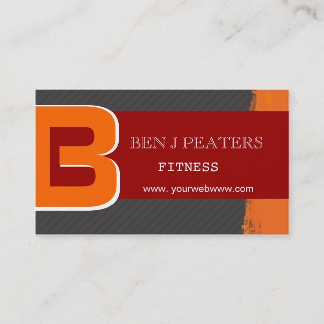 Let's BE Bold and Unique  Together ! Business Card (Front)
