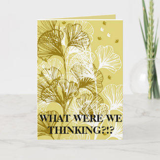 Let's be friends again Card