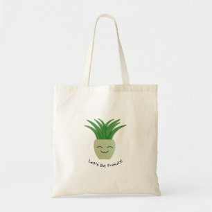 Let's Be Fronds Fern Tote Bag