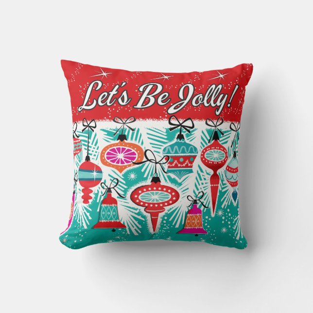 Let's Be Jolly! Christmas Cushion (Front)
