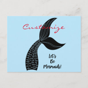 Let's Be Mermaids Thunder_Cove Postcard