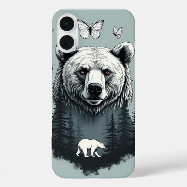 Let's Bear Friends Case-Mate iPhone Case (Back)