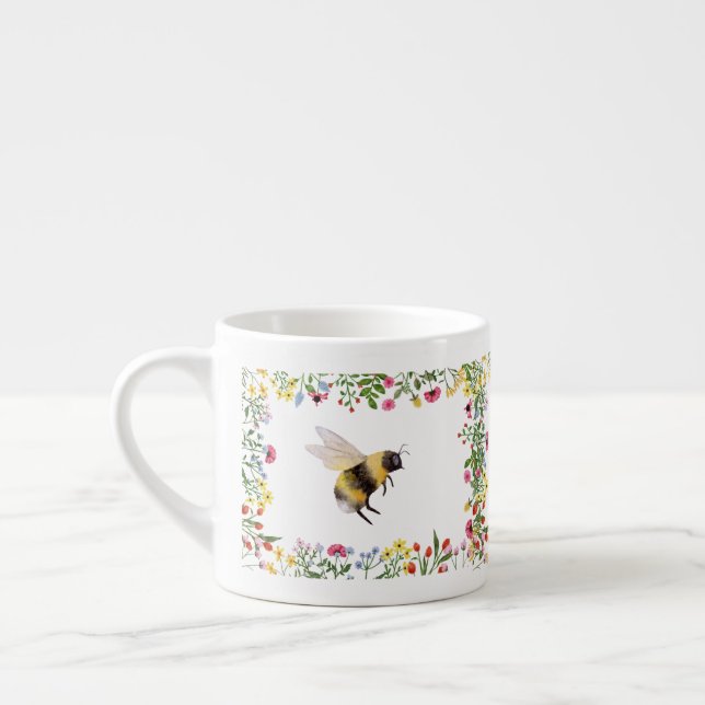 Let's bee sipping espresso cup (Left)