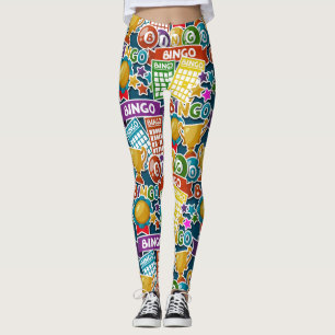 Let's BINGO Pop Fashion Leggings