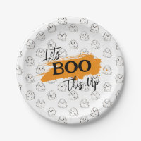 Let's BOO That Up Cute Flying Ghost Pattern