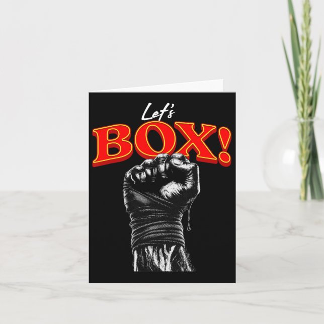 Let's Box  Card (Front)
