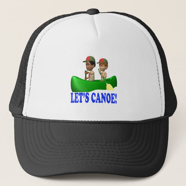 Lets Canoe Trucker Hat (Front)