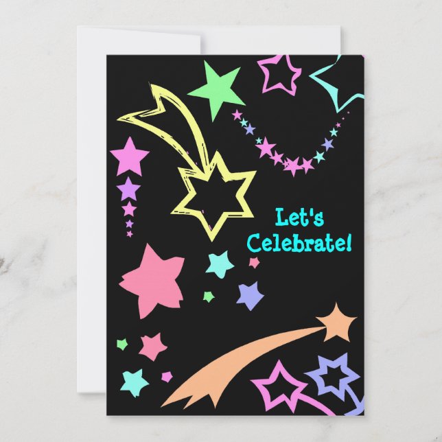 Let's Celebrate! Invitation (Front)