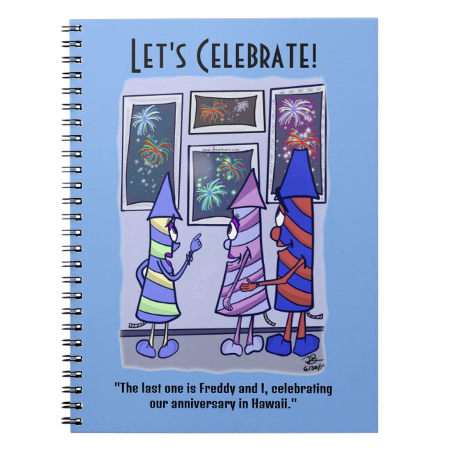 Let's Celebrate Notebook (Front)