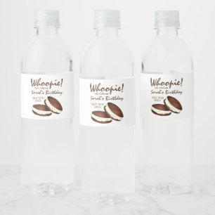 Let's Celebrate! Whoopie Pies Birthday Party Water Bottle Label