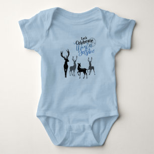 Let's Celebrate Winter Solstice Baby Baby Bodysuit
