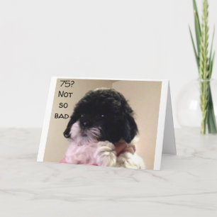 LET'S CELEBRATE "YOU" FOR YOU ARE **75** CARD