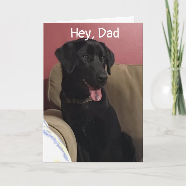LET'S CELEBRATE YOUR BIRTHDAY ***DAD*** CARD (Front)