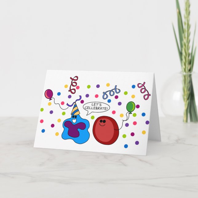 Let's Cellebrate Card (Front)