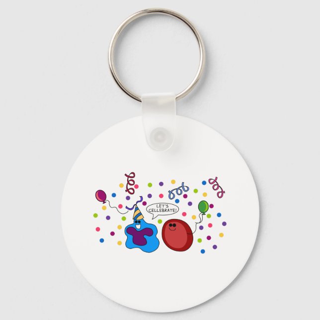 Let's Cellebrate Key Ring (Front)