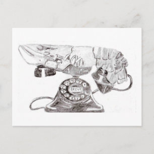 Let's Chat! Postcard