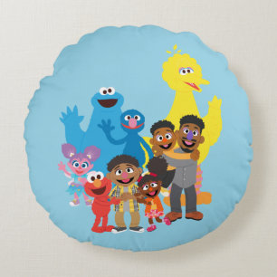 Let's Come Together Round Cushion