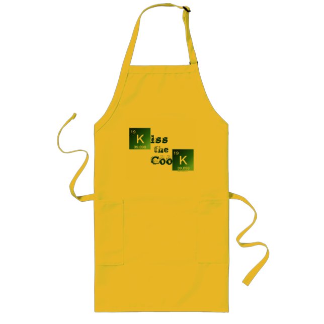 Let's Cook! Say My Name! breaking, bad Long Apron (Front)