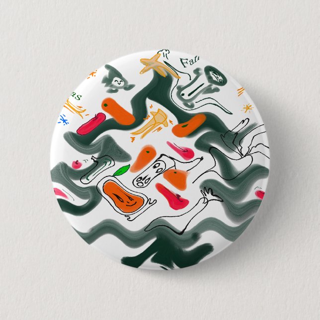 let's dance 6 cm round badge (Front)