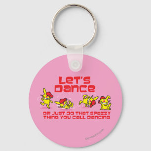 Let's Dance Key Ring