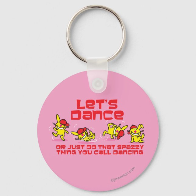 Let's Dance Key Ring (Front)