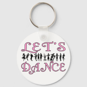 Let's Dance Key Ring