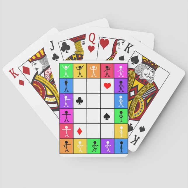 Let's dance playing cards (Back)