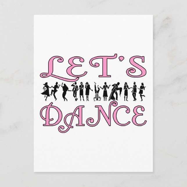 Let's Dance Postcard (Front)