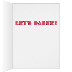 Let's Dance Puffin Card
