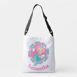 Let's Dive into the Mermaid Party Crossbody Bag