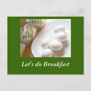 Let's do Breakfast Postcard